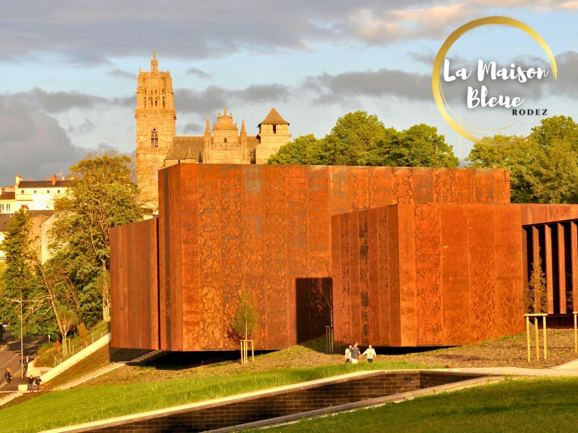 La Maison bleue, un emplacement de choix à Rodez Exterior foto